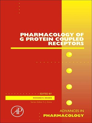 cover image of Pharmacology of G Protein Coupled Receptors